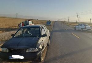 ۲۳ مصدوم در دو حادثه رانندگی محورهای فرعی خراسان شمالی