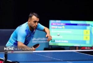 پیروزی یک‌طرفه هدایی مقابل پینگ‌پنگ‌باز گویان
