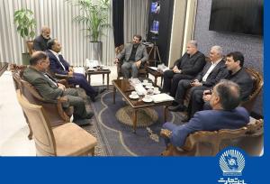مدیر عامل بانک تجارت میزبان استاندار همدان و نماینده تویسرکان