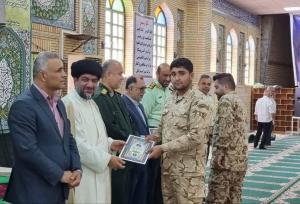 سربازان نمونه در گناوه تجلیل شدند