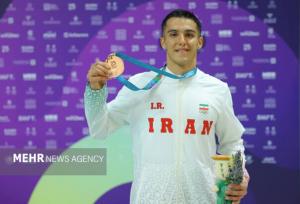 قاسمی در شنای ۴۰۰ متر آزاد فینالیست شد