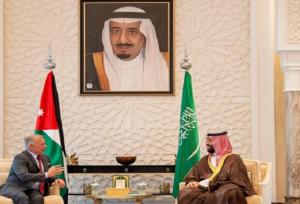 دیدار مهم شاه اردن با بن سلمان در شرایط حساس منطقه