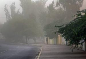 سرعت وزش باد در مهاباد به ۶۰ کیلومتر در ساعت رسید