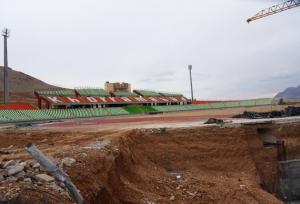پیشرفت مطلوب ساخت ورزشگاه لُر آرنا / تامین زیرساخت‌های ضروری به موازات پیشرفت پروژه