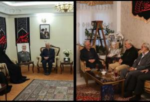 تجلیل وزیر کشور از شهیدان سلامی و باقری در دیدار با خانواده‌های ایشان