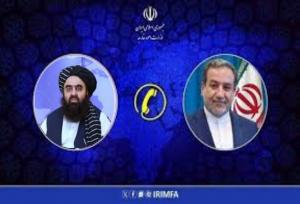 تماس تلفنی وزیر خارجه حکومت سرپرست افغانستان با عراقچی