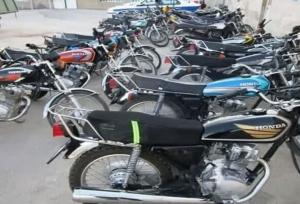 ۳۵ دستگاه موتورسیکلت متخلف در الیگودرز توقیف شد