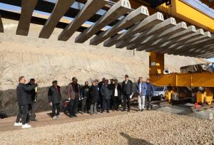 امامی یگانه: پروژه راه‌آهن اردبیل-میانه در آستانه تکمیل است