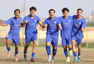 کامبک استقلال خوزستان در لیگ برتر فوتبال جوانان همراه با جشن صعود