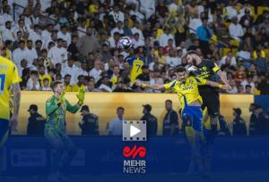 درگیری شدید بازیکنان الاتحاد و النصر پس از سوت پایان بازی