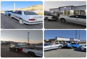 توقیف ۲۱ خودروی شوتی در طرح ویژه پلیس راه کهگیلویه و بویراحمد