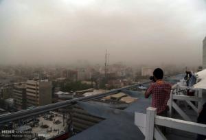 هشدار وزش باد شدید در تهران از امروز