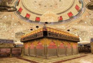 انتقال ضریح مطهر حضرت ابوالفضل (ع) از اصفهان به کربلا