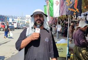 زائران اربعین حسینی از خدمات مواکب مرز باشماق می‌گویند