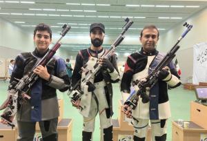 قهرمانی نکونام در مسابقات آزاد تفنگ