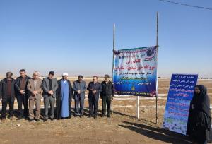 ساخت نیروگاه خورشیدی یک مگاواتی در خدابنده کلنگ زنی شد