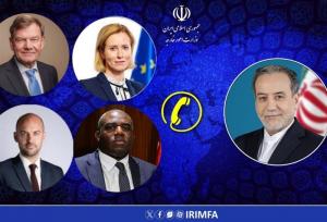 رایزنی تلفنی عراقچی با وزرای خارجه تروئیکا و کالاس