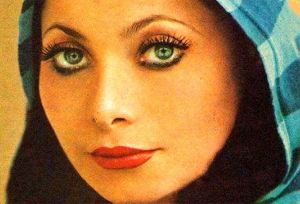 «ملوسک» ۲۷ساله در کنار سعید راد، سال ۱۳۵۶