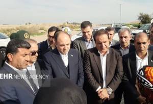 افتتاح و کلنگ زنی پروژه های عمرانی در ایلام با حضور وزیر جهاد کشاورزی