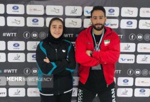 وانیا یاوری در یک قدمی مدال زیر ۱۹ سال کانتندر جوانان تونس