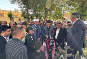افتتاح چند طرح و پروژه عمرانی در کامیاران