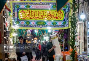 حضور سبز انتظار؛ بازار تبریز، تجلی عشق و امید در میلاد قائم آل محمد