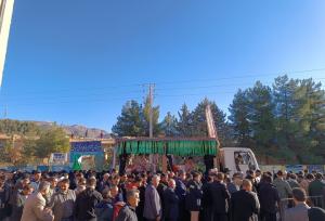 آغاز مراسم تشییع پیکر مطهر شهدای گمنام در ایلام