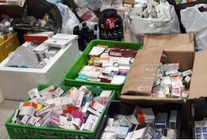 کشف ده‌ها کارتن دارو از کلینیک زیبایی