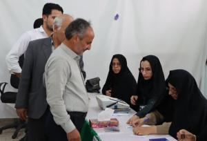 رای‌گیری در ۲۶ شعبه اخذ رای در شهرستان بهاباد