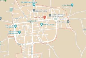 خامنه دارای به روزترین نقشه شهری آذربایجان شرقی شد