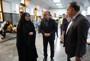 بازدید وزیر راه از نبض تپنده خطوط ریلی ایران