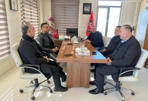 حضور سرمربی تیم فوتبال جوانان ایران در باشگاه تراکتور