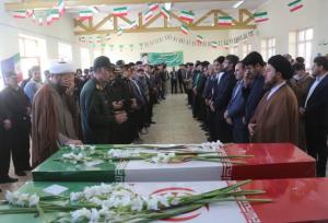 استقبال باشکوه مردم ملکشاهی از پیکر مطهر شهدای گمنام