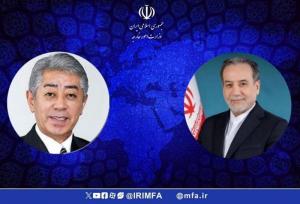 رایزنی تلفنی وزرای خارجه ایران و ژاپن
