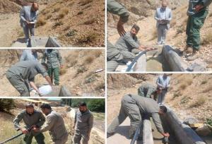 توزیع ۱۶۰ گالن ضدعفونی‌کننده برای پیشگیری از بیماری در حیات وحش تهران