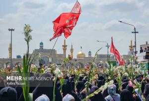 حرم مطهر امام رضا(ع) در شب میلاد جوادالائمه (ع) گل‌باران می‌شود
