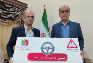 استاندار گیلان به پویش «نه به تصادف» پیوست