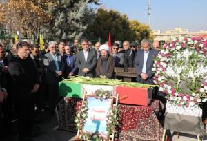 خوی میزبان شهید گمنام شد