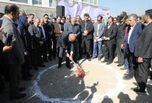 کلنگ‌زنی پروژه مسکونی تعاونی مسکن کارکنان در البرز با حضور وزیر تعاون