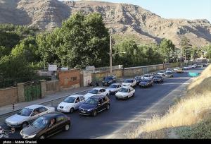 جاده چالوس جمعه ۱۲ بهمن از ساعت ۱۵ یکطرفه می‌شود