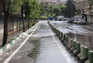 بهسازی محل نشست خیابان ولیعصر تهران تا عمق ۱۰۰ متر
