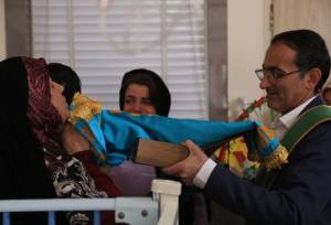 اهدای هدیه به ۷۰ بیمار ورامینی همزمان با ولادت امام زمان (عج)