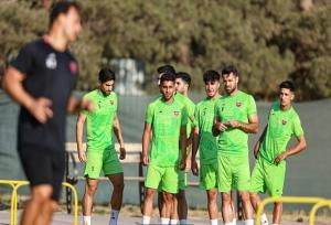 مرور گلزنی به گل گهر در تمرین امروز پرسپولیس