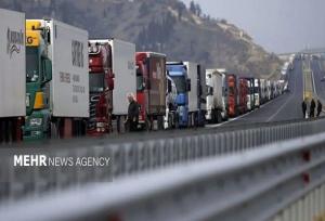 عامل معطلی کامیون‌ها در مرز آستارا محدودیت ظرفیت جمهوری آذربایجان است