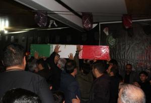 استقبال باشکوه مردم آستارا از شهید گمنام