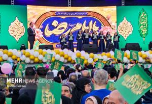 جشن میلاد امام رضا (ع) از میدان ۱۵ خرداد تا حرم؛ روایت دلدادگی و همدلی