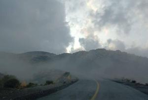 مه‌گرفتگی شدید در بخش گوهران-بشاگرد