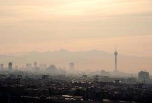 هوای تهران در وضعیت نارنجی؛ ناسالم برای گروه‌های حساس