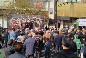 اجتماع عزاداران فاطمی در فردیس برگزار شد