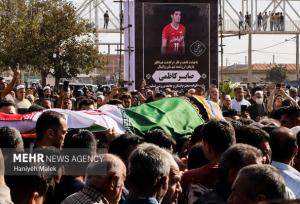 فرهاد قائمی تکیه‌گاه پدرصابر شد؛ وداع تلخ آق‌قلابا ستاره خاموش والیبال